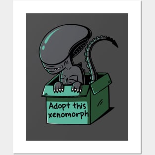 Adopt this xenomorph Posters and Art